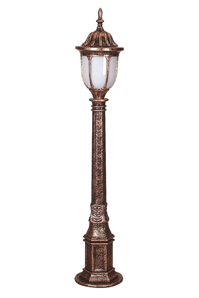 Bahçe Set Üstü Aydınlatma E27 12W 16cm ABS Kahverengi Dorbien-BSU-68178-BKR-B