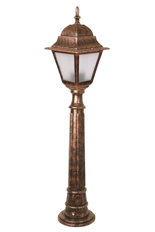 Bahçe Set Üstü Aydınlatma E27 12W 18cm ABS Kahverengi Dorbien-BSU-68179-BKR-B