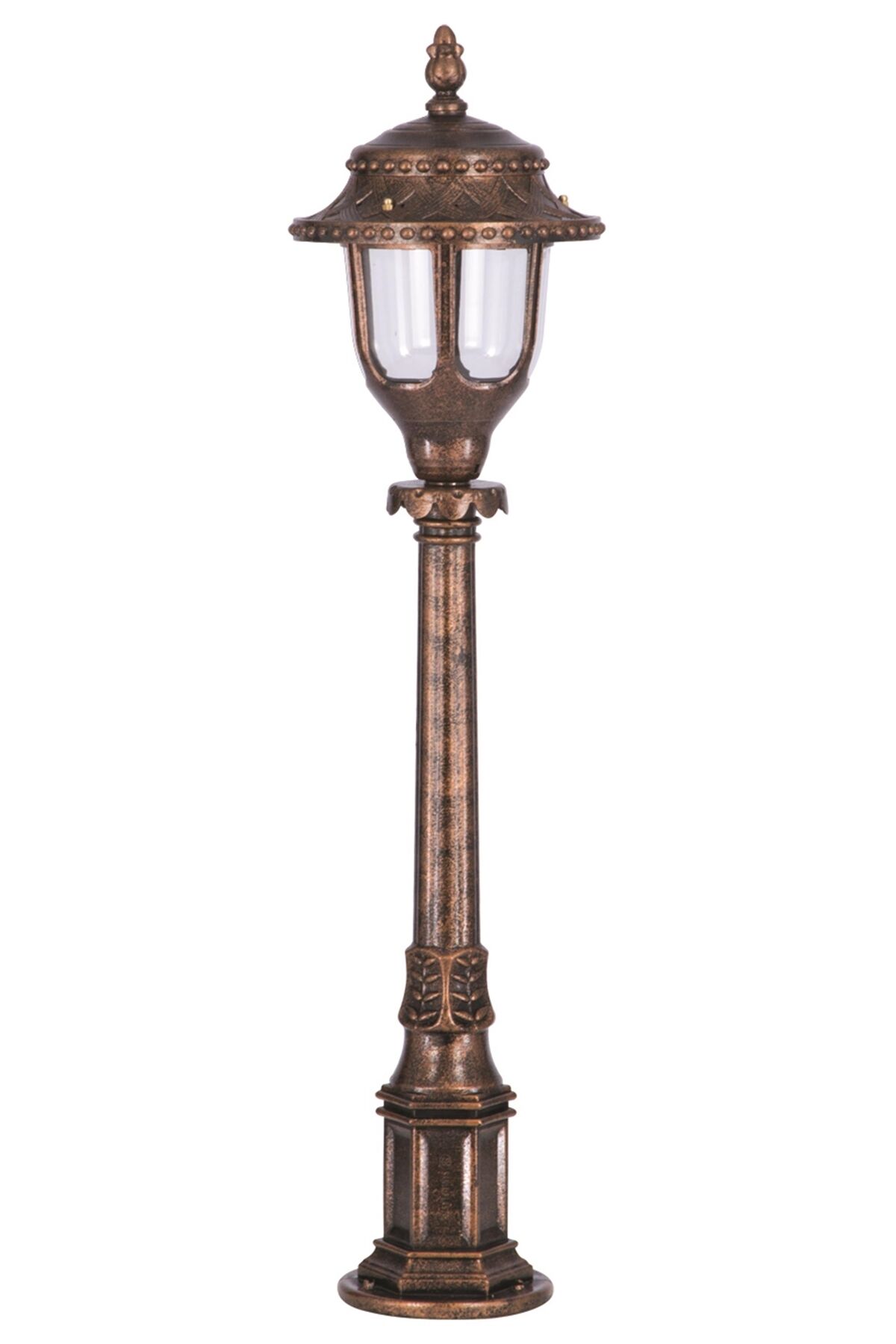 Bahçe Set Üstü Aydınlatma E27 12W 25cm ABS Kahverengi Dorbien-BSU-68180-BKR
