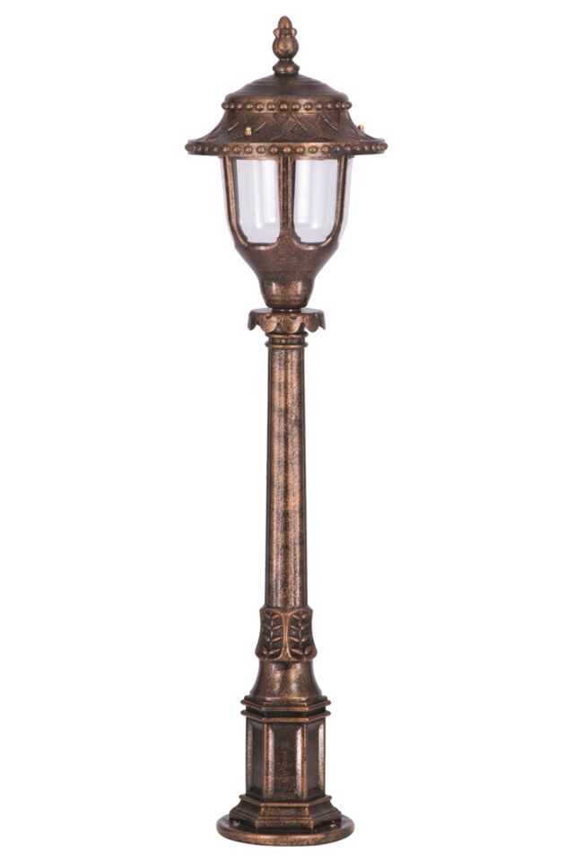 Bahçe Set Üstü Aydınlatma E27 12W 25cm ABS Kahverengi Dorbien-BSU-68180-BKR