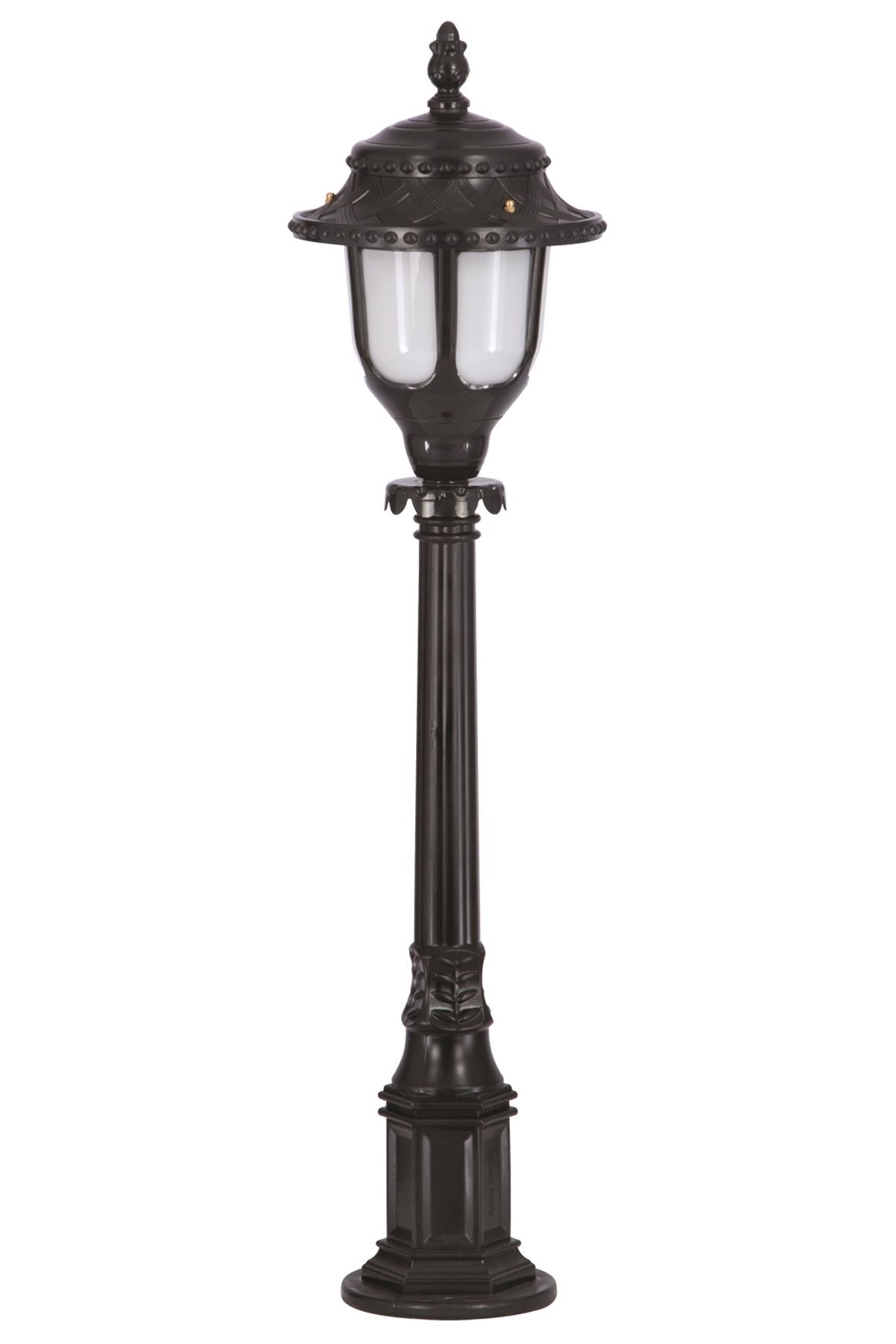 Bahçe Set Üstü Aydınlatma E27 12W 25cm ABS Siyah Dorbien-BSU-68180-BSY-B