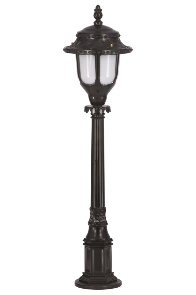 Bahçe Set Üstü Aydınlatma E27 12W 25cm ABS Siyah Dorbien-BSU-68180-BSY-B
