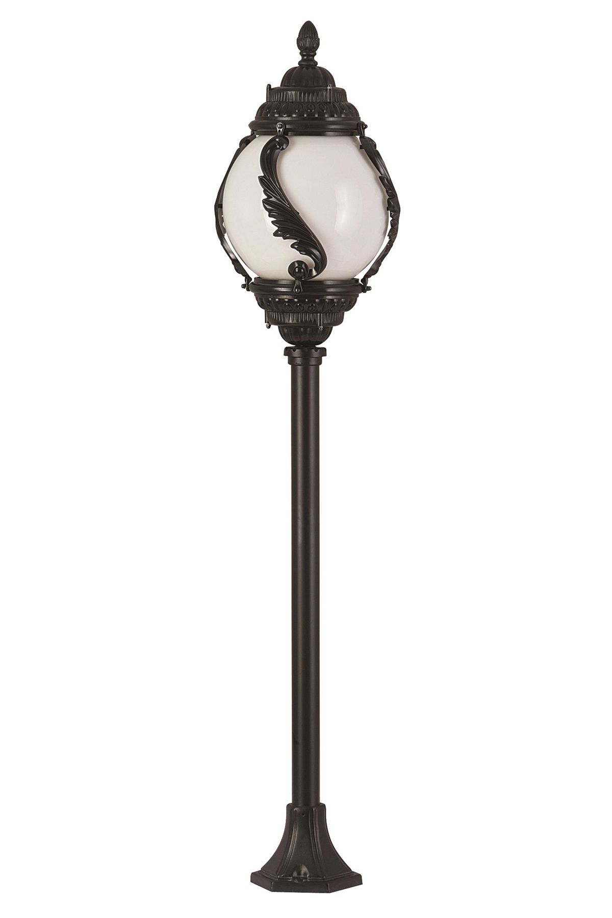Bahçe Set Üstü Aydınlatma E27 12W 30cm ABS Siyah Dorbien-BSU-68182-BSY-M1-B