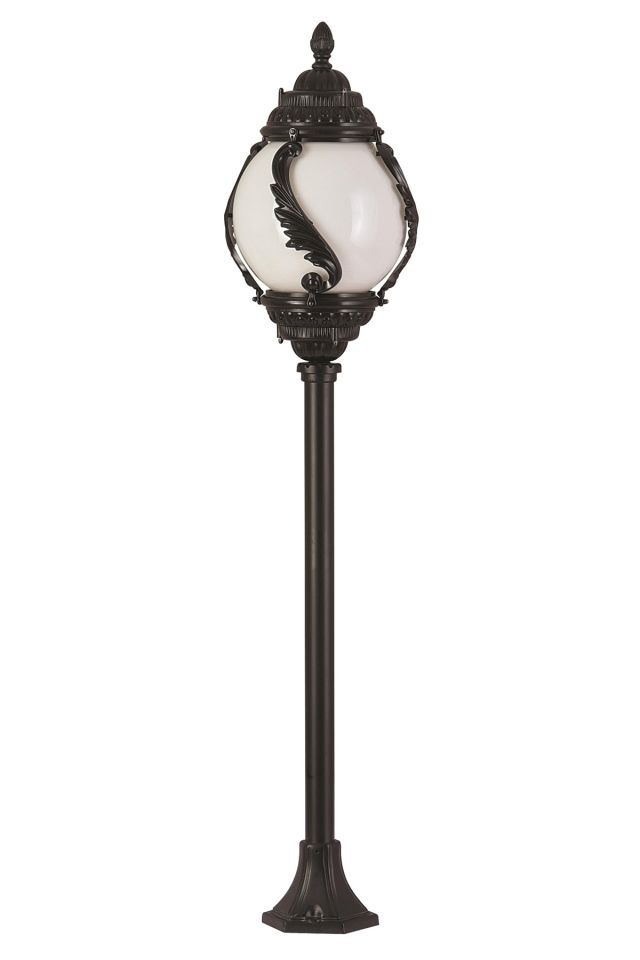 Bahçe Set Üstü Aydınlatma E27 12W 30cm ABS Siyah Dorbien-BSU-68182-BSY-M1-B