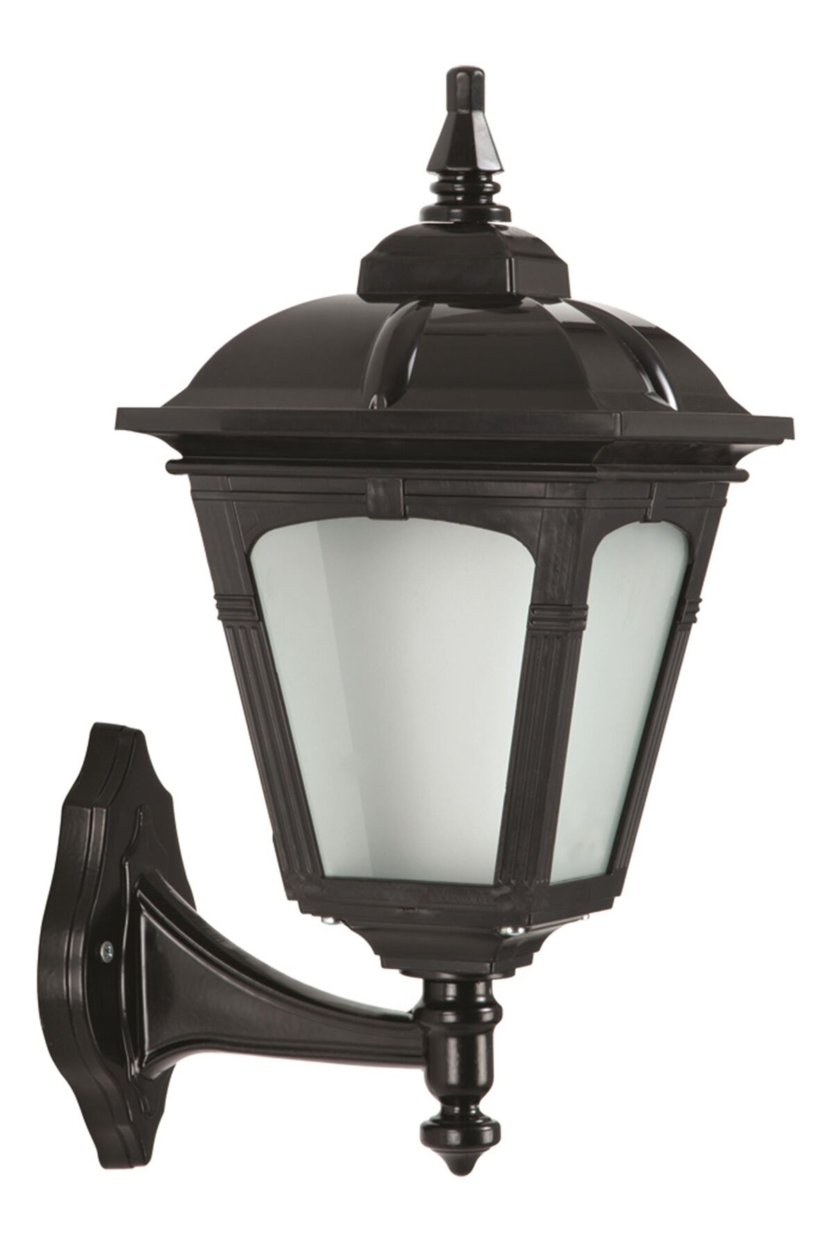 Bahçe Aplik E27 12W 25x20cm ABS Siyah Dorbien-BAP-68185-BSY-M4