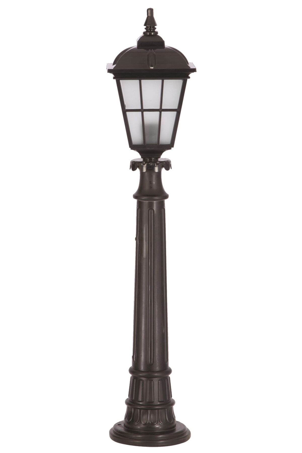 Bahçe Set Üstü Aydınlatma E27 12W 20cm ABS Siyah Dorbien-BSU-68183-BSY-B