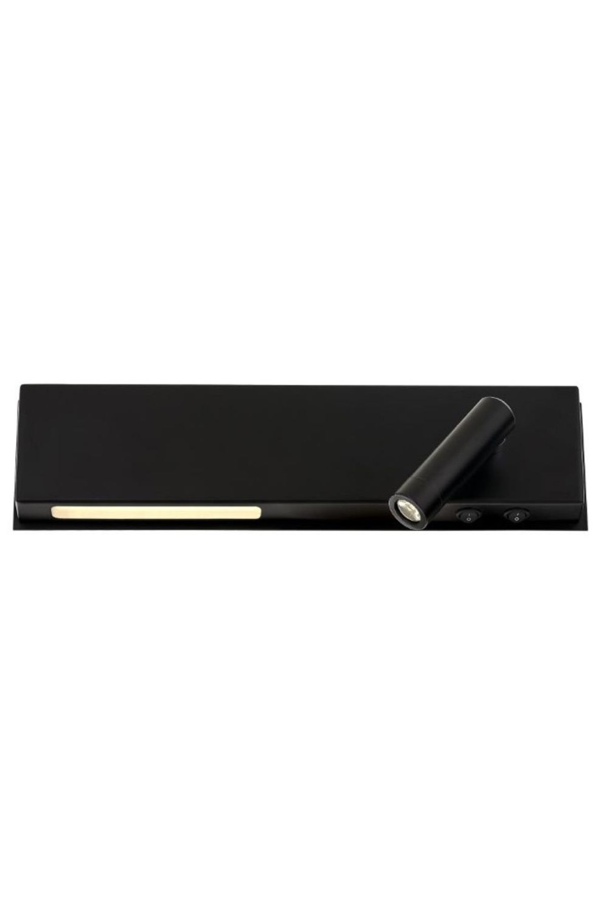 Cam Aplik LED 3W 40x2cm Metal Siyah Avonni-AP-65256-BSY