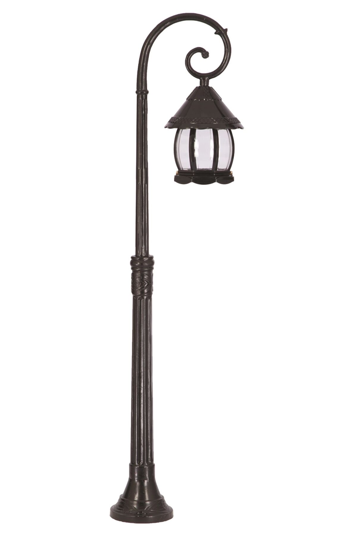 Bahçe Set Üstü Aydınlatma E27 12W 30x20cm Alüminyum Siyah Dorbien-BSU-68184-BSY-M1-B
