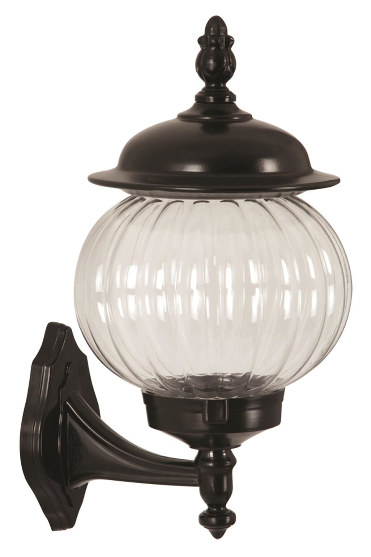 Bahçe Aplik E27 12W 26x23cm ABS Siyah Dorbien-BAP-68187-M4