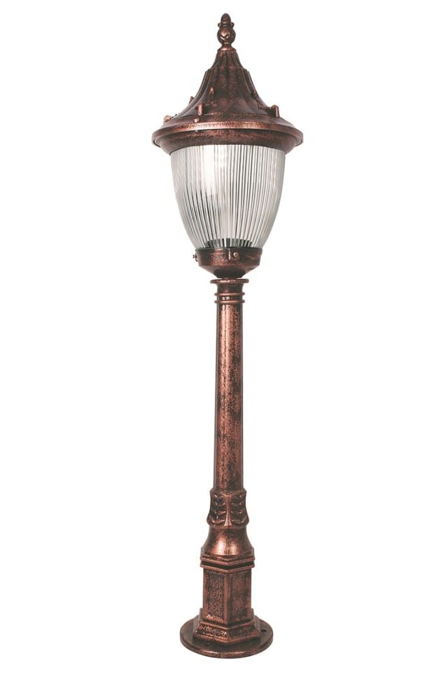 Bahçe Set Üstü Aydınlatma E27 12W 26cm ABS Kahverengi Dorbien-BSU-68186-BKR-M2-B