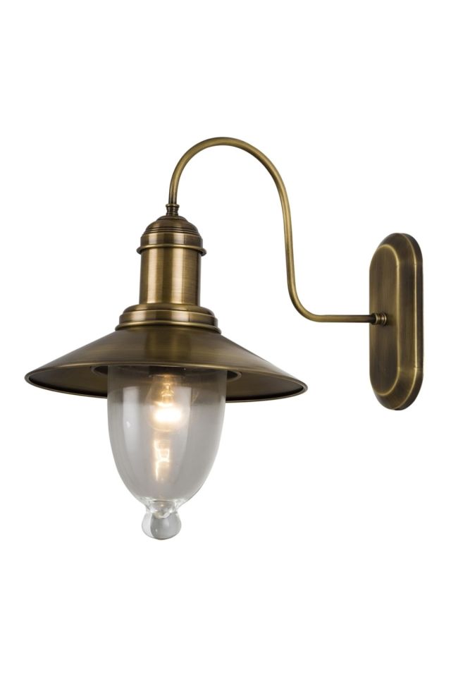 Gardenya Aplik E27 12W 30x35cm Metal Eskitme Avonni-AP-4123-M7-GLASS