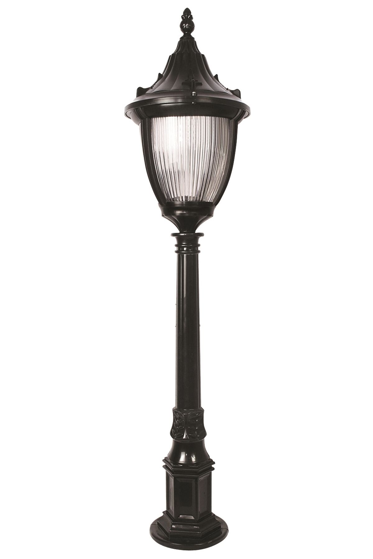 Bahçe Set Üstü Aydınlatma E27 12W 30cm ABS Siyah Dorbien-BSU-68186-BSY-M1-B
