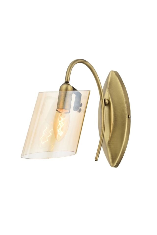 Sima Aplik E14 6W 10x30cm Metal Eskitme Avonni-AP-1210-1E