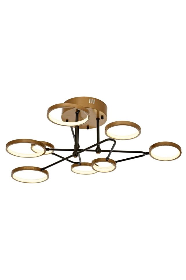 Gözlük Modern Avize LED 3W 35cm Metal Siyah Dorbien-AR-1873-5BSY