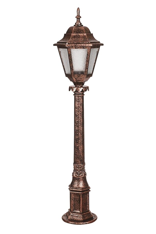 Bahçe Set Üstü Aydınlatma E27 12W 23cm ABS Kahverengi Dorbien-BSU-68206-BKR