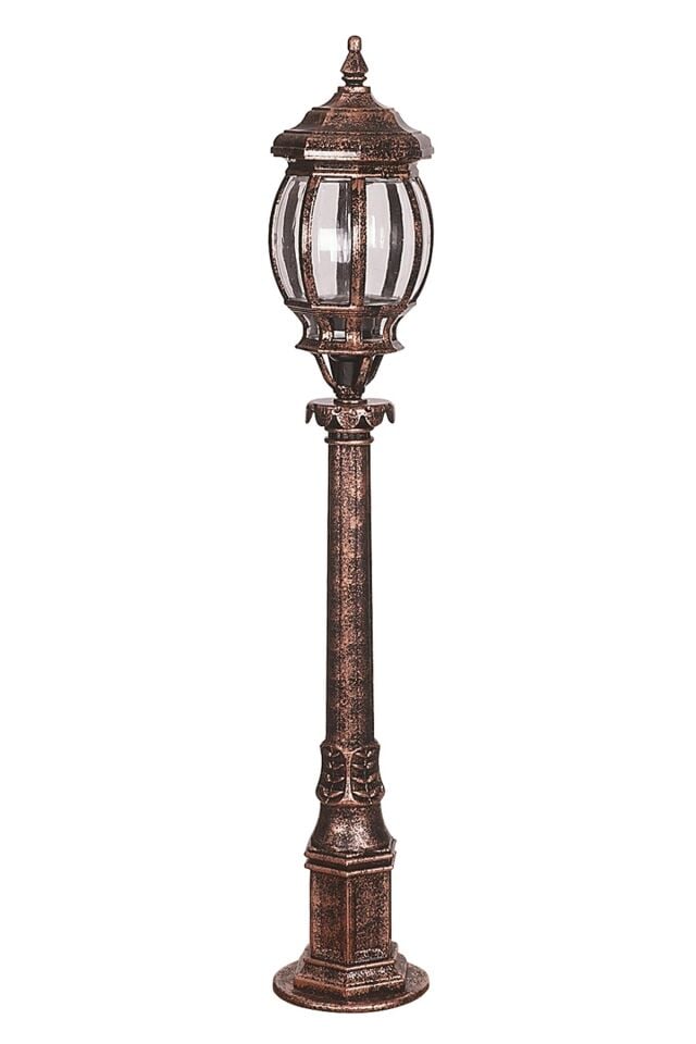 Bahçe Set Üstü Aydınlatma E27 12W 18cm ABS Kahverengi Dorbien-BSU-68208-BKR