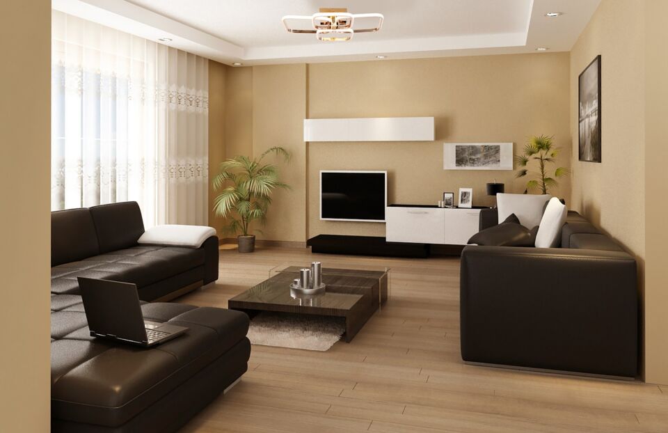 Fly Modern Avize LED 49W 56x46cm Alüminyum Profil Bakır Dorbien-AR-6101-4BKR