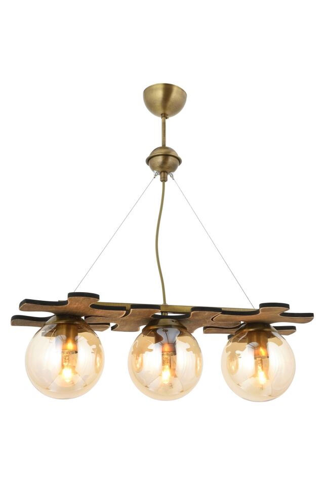 Tosya Modern Avize E27 36W 60x35cm Metal Eskitme Avonni-AV-1588-3EY