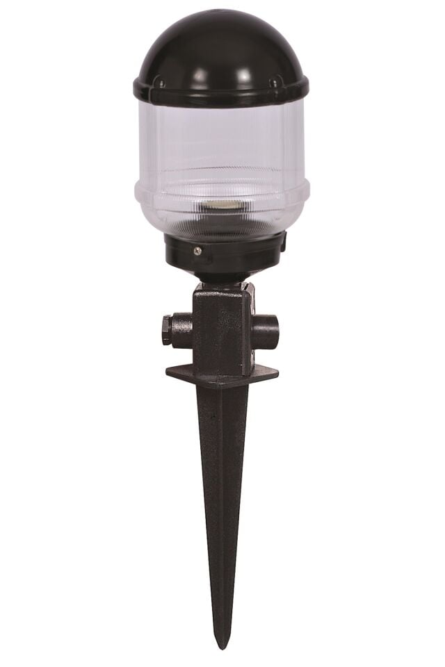 Bahçe Bollard E27 12W 20cm ABS Siyah Dorbien-BBO-68168-BSY