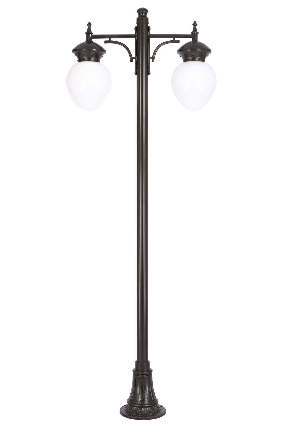 Bahçe Direkleri E27 24W 85x25cm Alüminyum Siyah Dorbien-BDR-68086-2BSY-M3-OP
