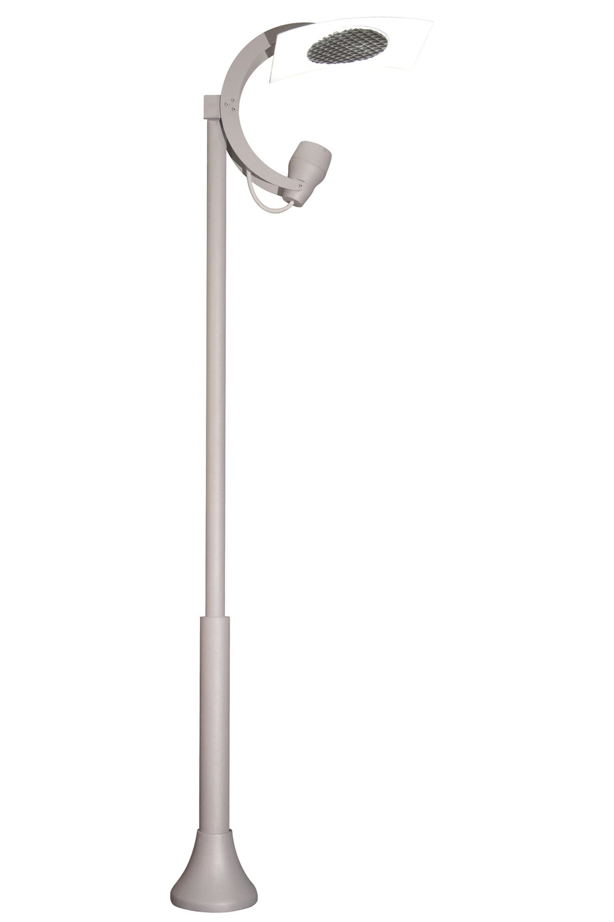 Bahçe Direkleri LED 150W 75cm Çelik Boru Beyaz Dorbien-BDR-68111-1GR-LED