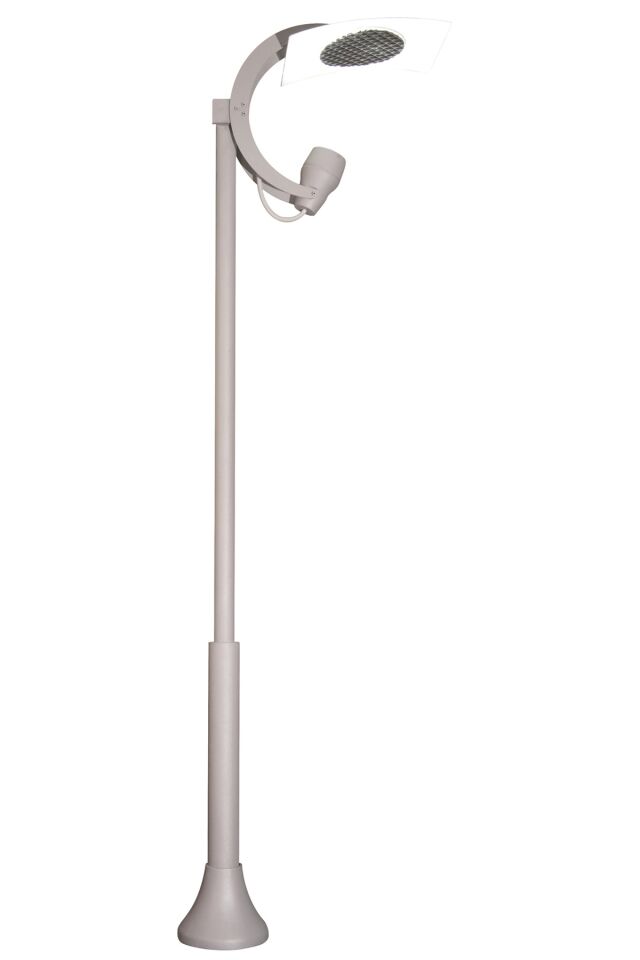Bahçe Direkleri LED 150W 75cm Çelik Boru Beyaz Dorbien-BDR-68111-1GR-LED