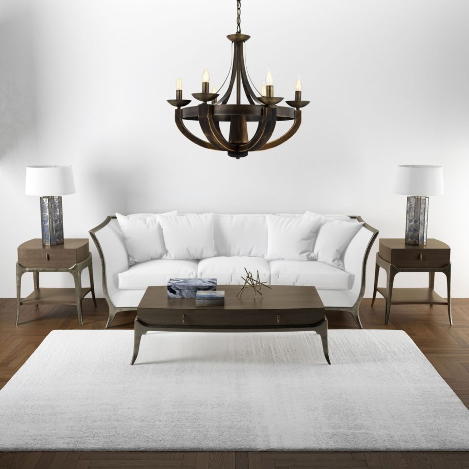 Gedik Modern Avize E14 36W 70cm Metal Eskitme Avonni-AV-1644-6E