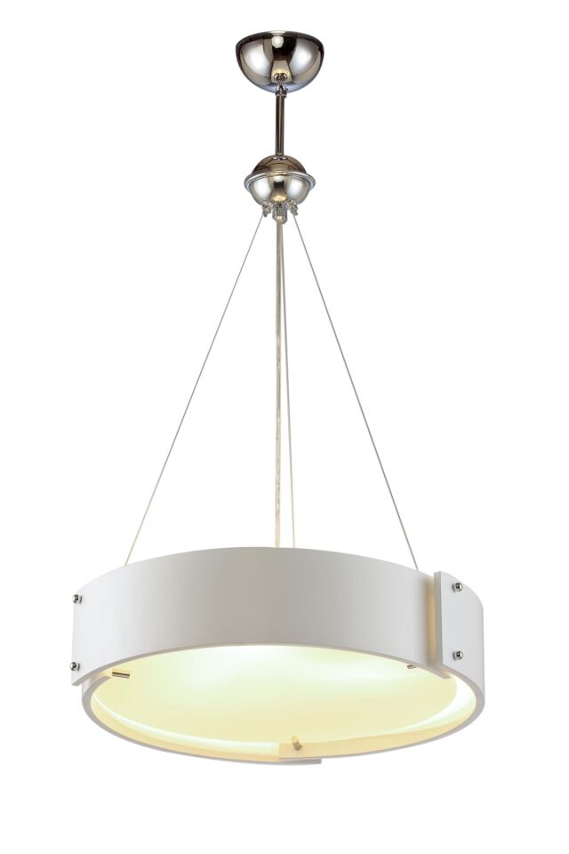 Henna Modern Avize E27 36W 45cm Ahşap Beyaz Avonni-AV-1362-1KB