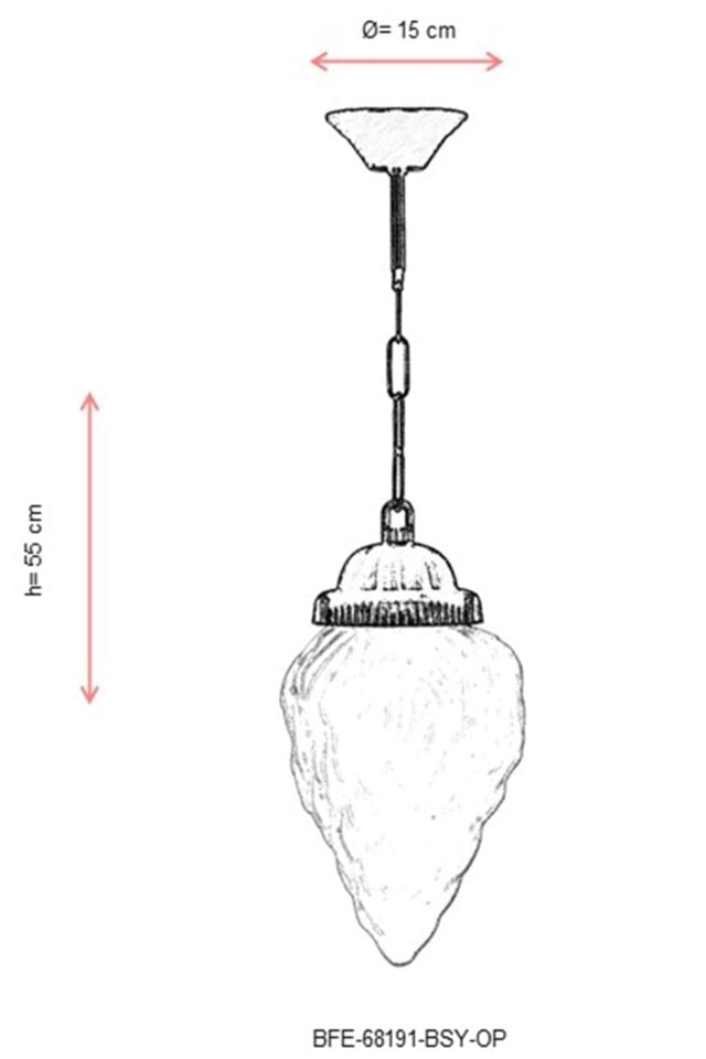 Bahçe Fenerleri E27 12W 15cm ABS Siyah Dorbien-BFE-68191-BSY-OP