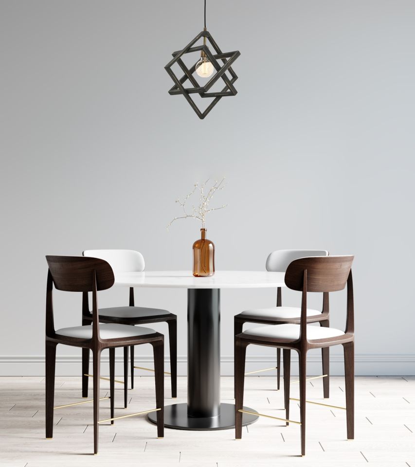 Billie Modern Avize E27 12W 30cm Ahşap Eskitme Avonni-AV-1765-1G