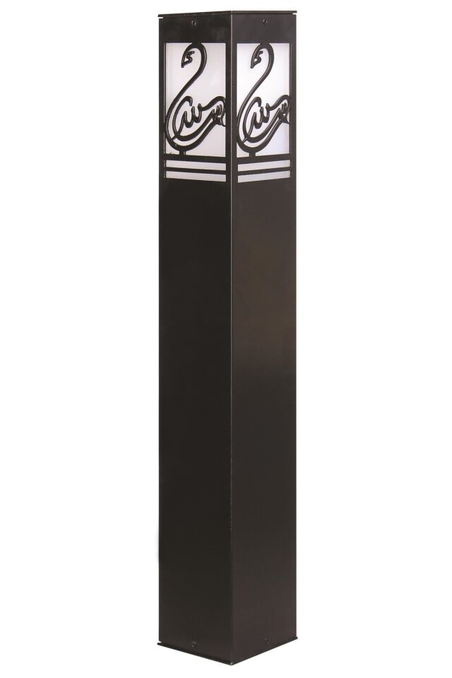 Bahçe Set Üstü Aydınlatma E27 12W 12cm Alüminyum Siyah Dorbien-BSU-68144-BSY-M6-B
