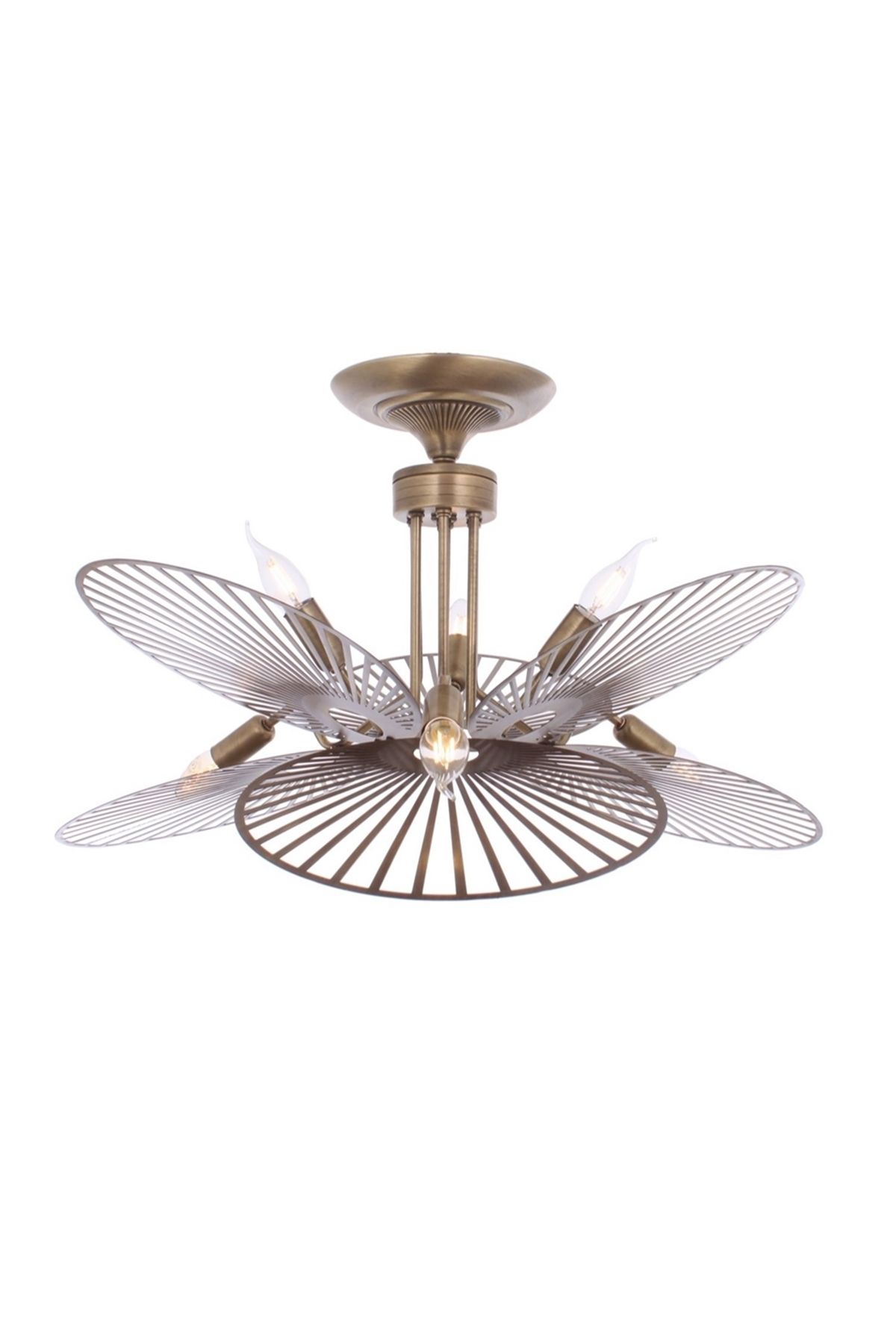 Pilea Modern Avize E14 36W 70cm Metal Eskitme Avonni-AV-1671-6E