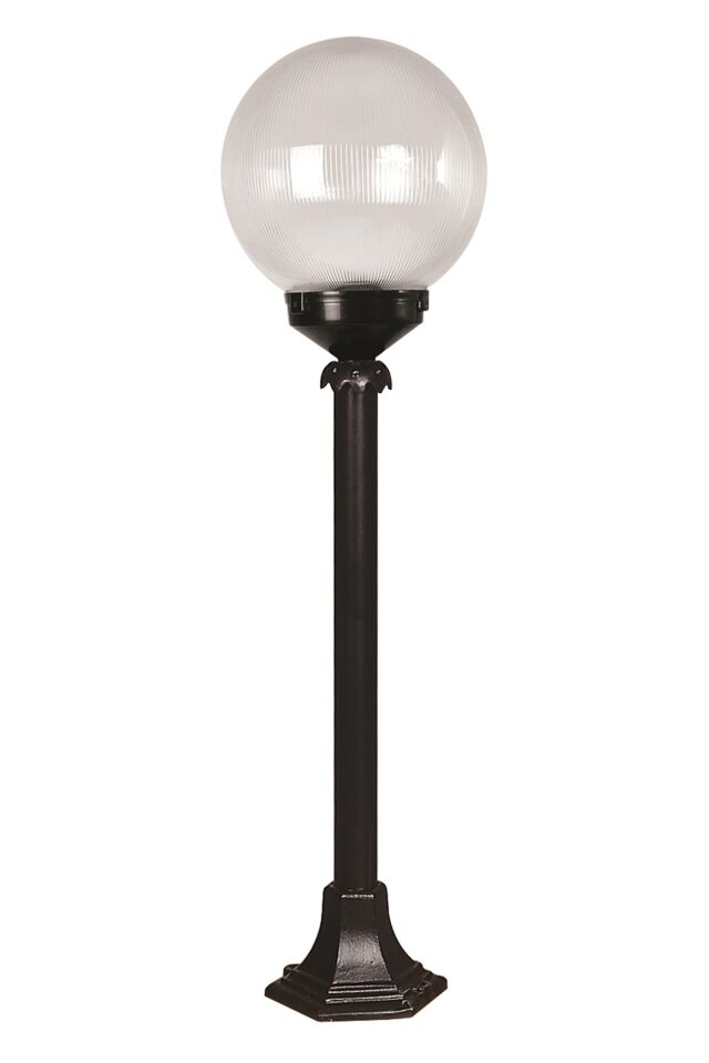 Bahçe Set Üstü Aydınlatma E27 12W 25cm ABS Siyah Dorbien-BSU-68160-BSY-M3-B