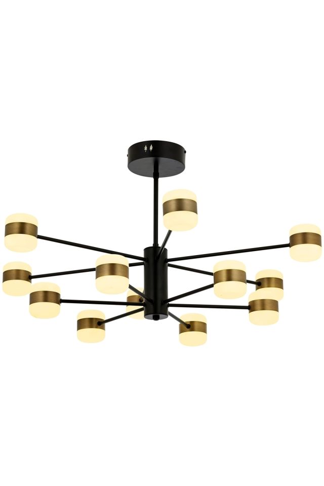 Roll Modern Avize LED 120W 85cm Metal Eskitme Avonni-AV-1770-12E