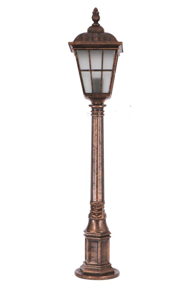 Bahçe Set Üstü Aydınlatma E27 12W 20cm ABS Kahverengi Dorbien-BSU-68183-BKR-B