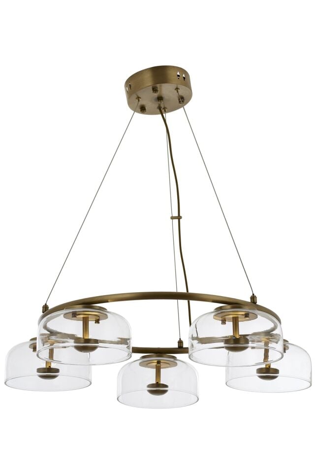 Latvian Modern Avize LED 25W 70cm Metal Eskitme Avonni-AV-1810-5E