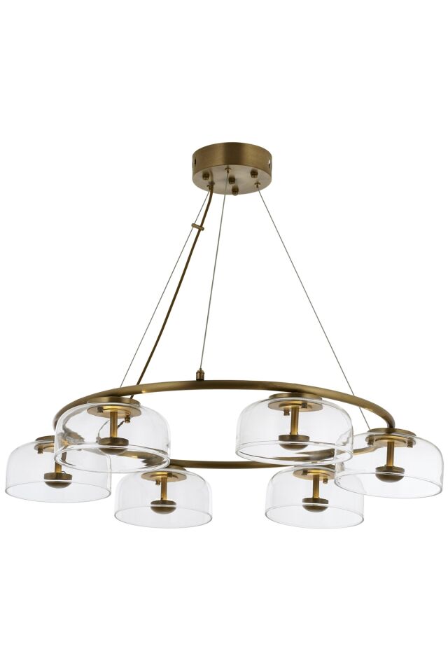 Latvian Modern Avize LED 30W 80cm Metal Eskitme Avonni-AV-1810-6E