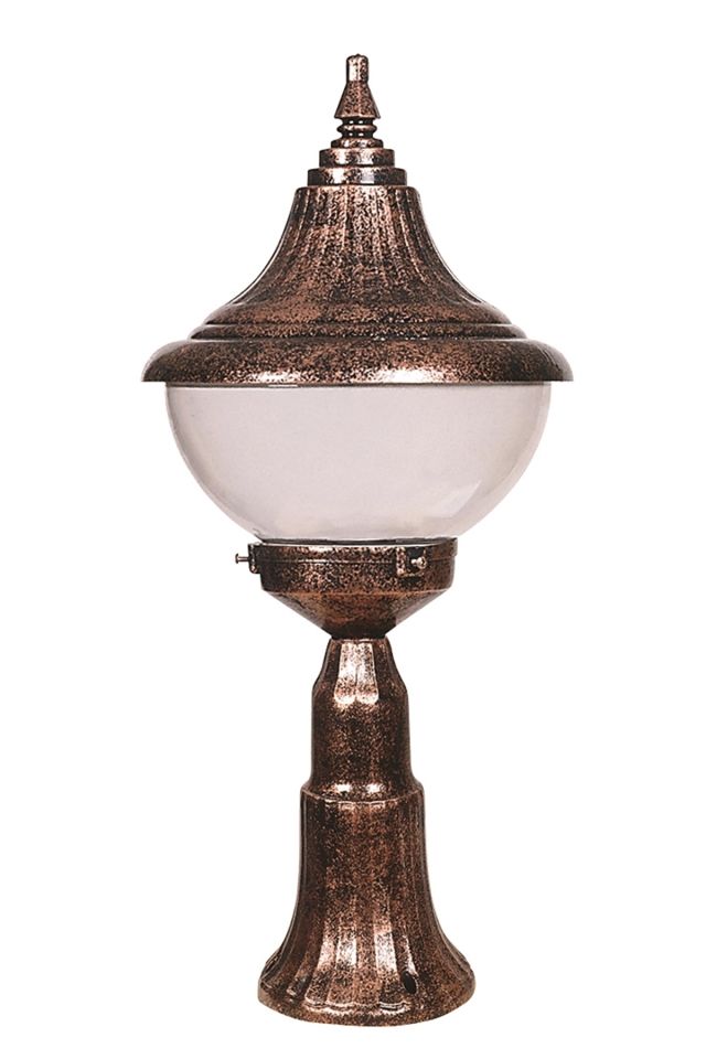 Bahçe Set Üstü Aydınlatma E27 12W 27cm ABS Kahverengi Dorbien-BSU-68207-BKR-M2