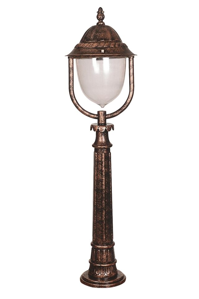 Bahçe Set Üstü Aydınlatma E27 12W 30cm ABS Kahverengi Dorbien-BSU-68212-BKR-M1-B
