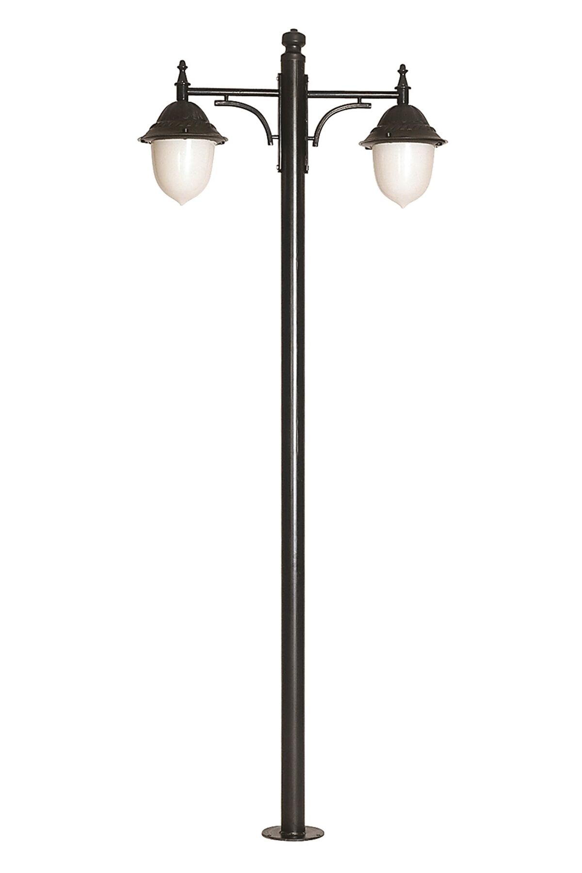 Bahçe Direkleri E27 24W 95x30cm Çelik Boru Siyah Dorbien-BDR-68212-BSY-M3