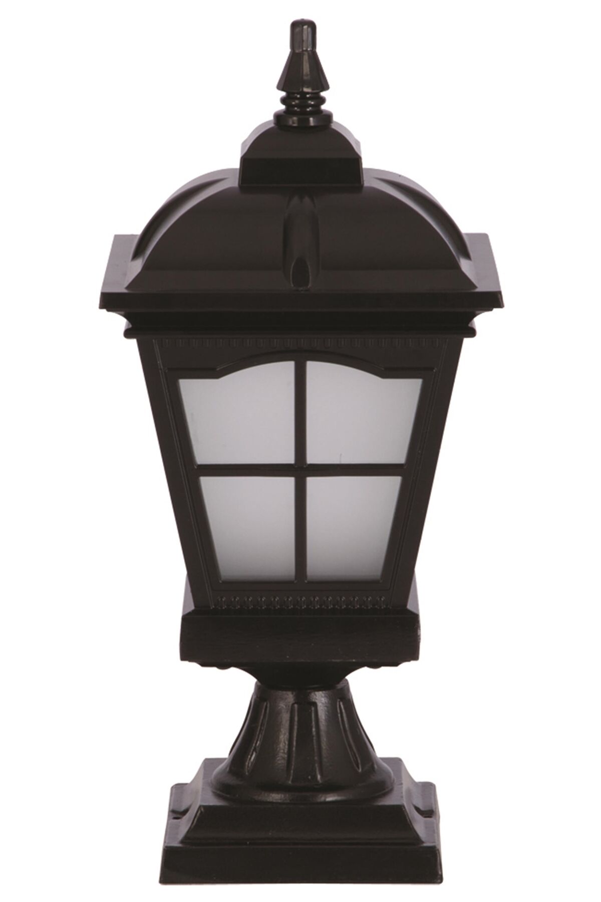 Bahçe Set Üstü Aydınlatma E27 12W 23cm Alüminyum Siyah Dorbien-BSU-68045-BSY-M1-OP