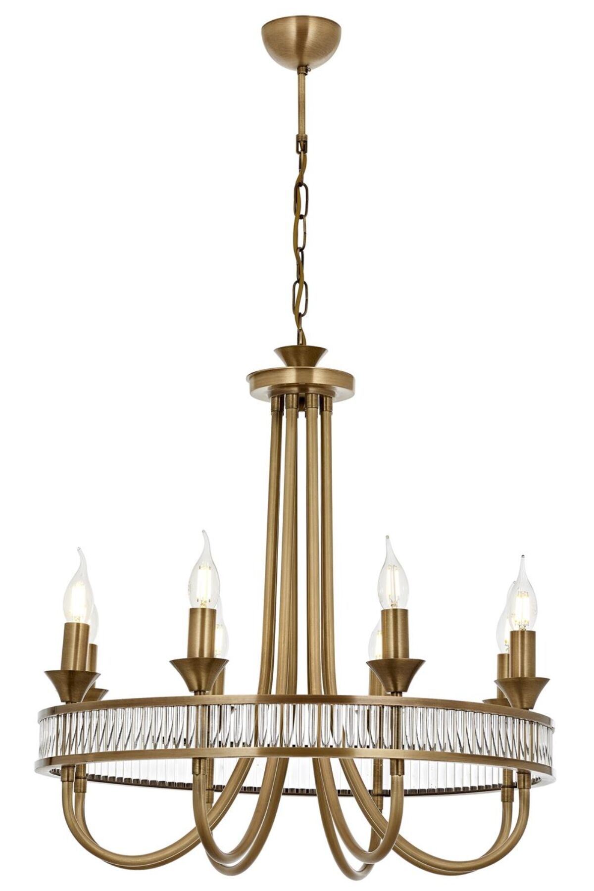 Flame Modern Avize E14 48W 60cm Metal Eskitme Avonni-AV-1890-8E