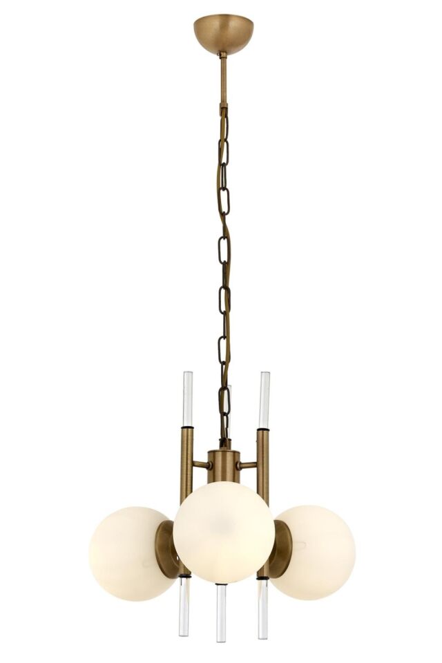 Silahşör Modern Avize E27 36W 50cm Metal Eskitme Avonni-AV-1893-3E