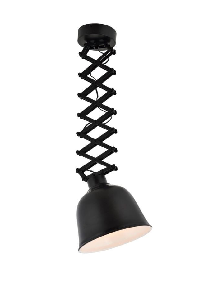 Baha Modern Avize E27 12W 21cm Metal Siyah Avonni-AV-9082-BSY
