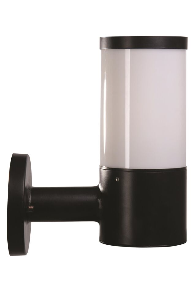 Bahçe Aplik E27 12W 24cm Alüminyum Siyah Dorbien-BAP-68137-BSY-M2