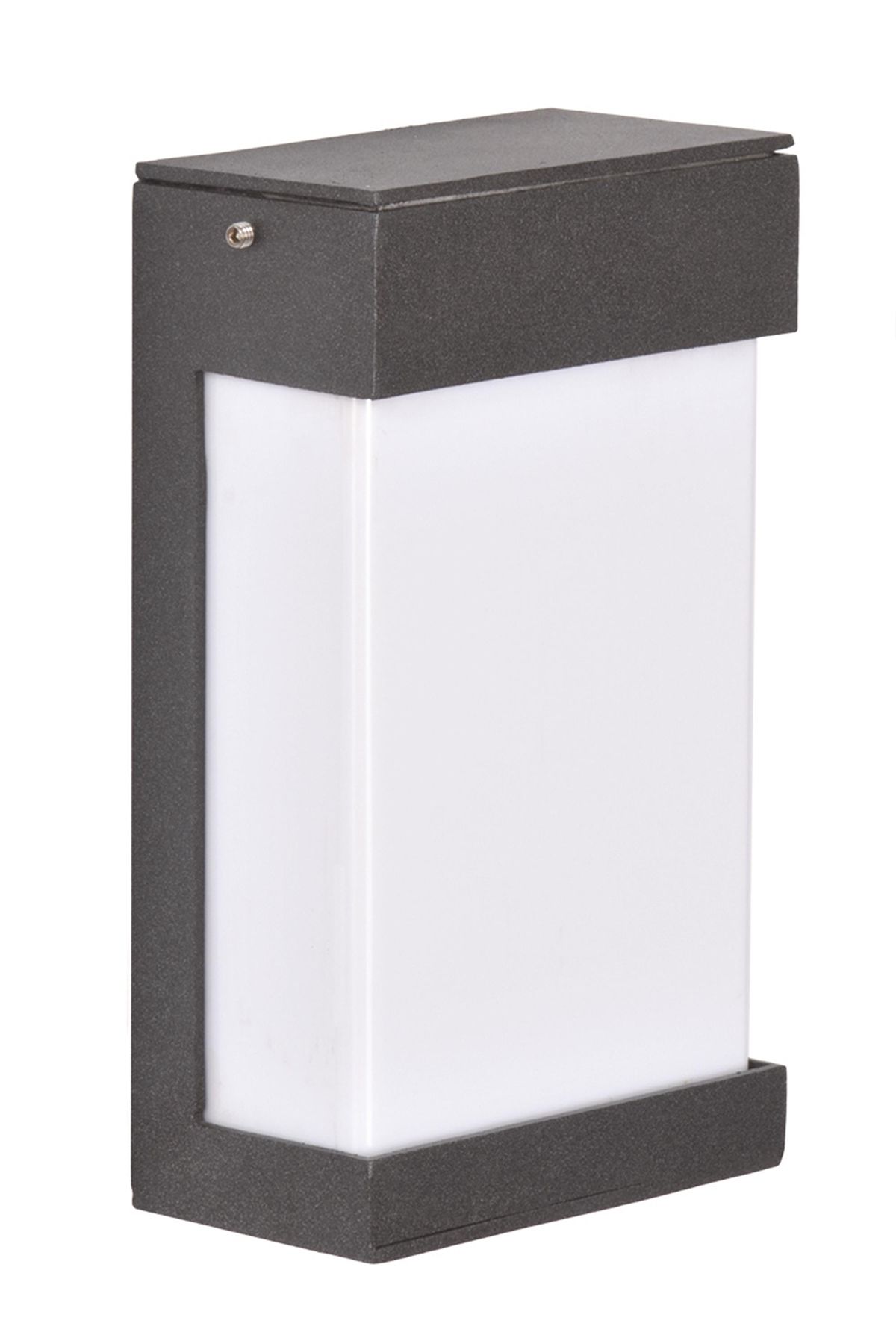 Bahçe Aplik E27 12W 15x8cm Alüminyum Profil Siyah Dorbien-BAP-68253-BSY-M1
