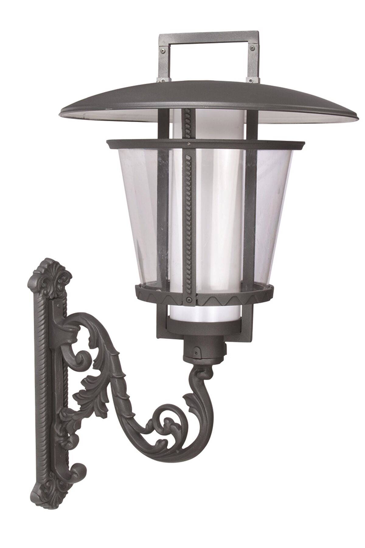 Bahçe Aplik LED 16W 80cm Çelik Boru Siyah Dorbien-BAP-68223-BSY-LED