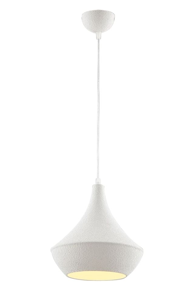 Akasya Sarkıt E27 12W 27cm Metal Beyaz Avonni-AV-4106-M6-BBY