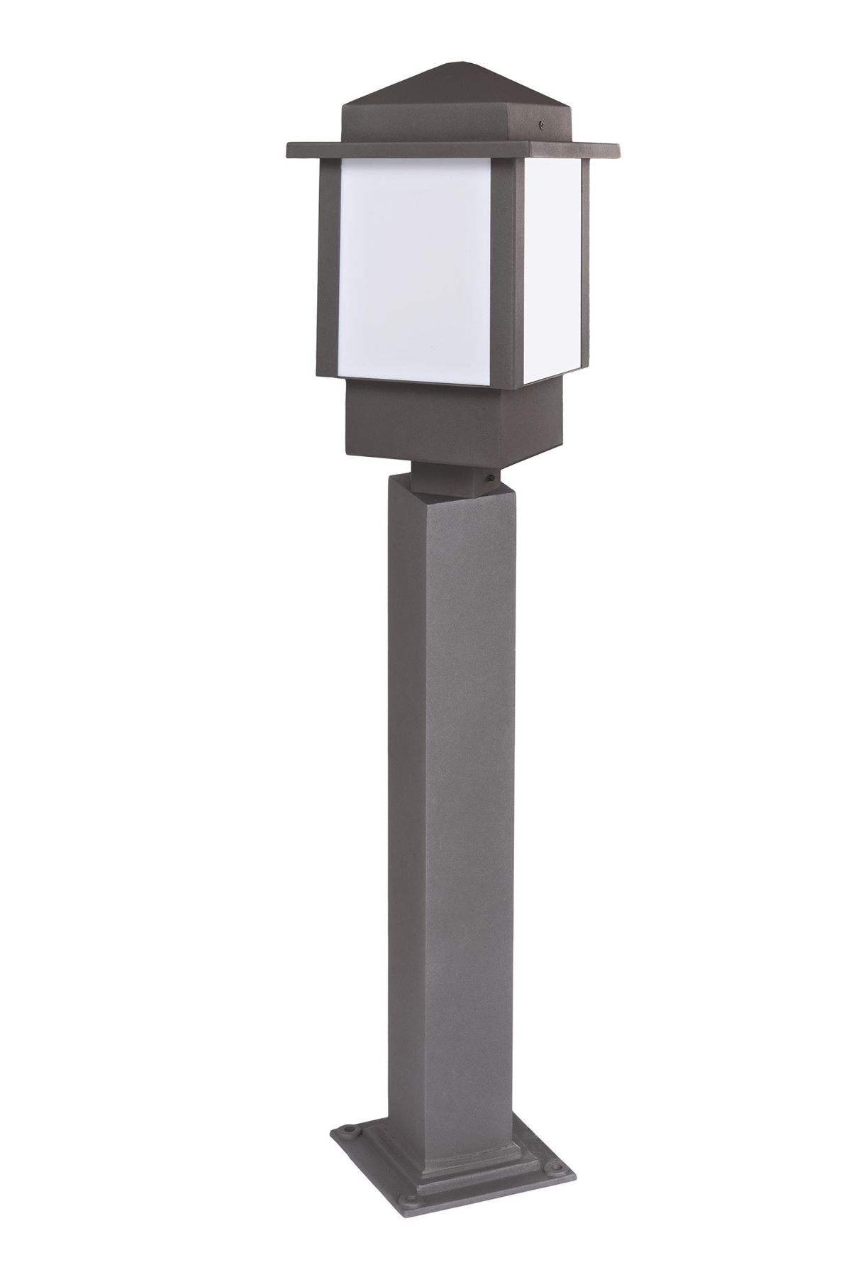 Bahçe Bollard E27 12W 30cm Alüminyum Profil Siyah Dorbien-BBO-68272-BSY-B