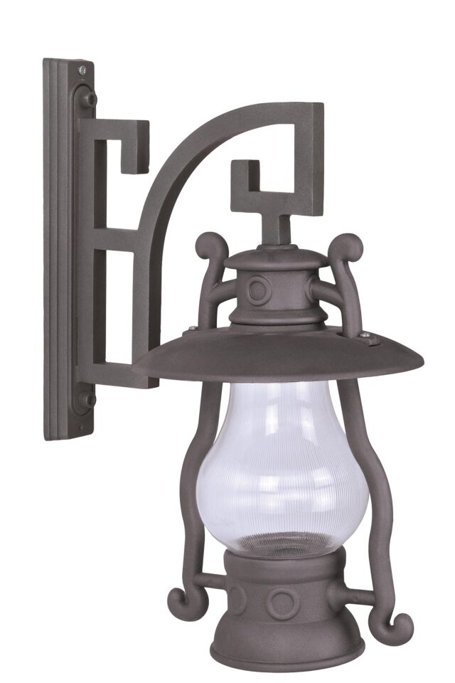 Bahçe Aplik E27 12W 45x30cm Çelik Boru Siyah Dorbien-BAP-68274-BSY